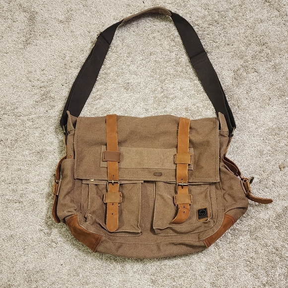 SECHUNK MILITARY Messenger Bag - Picture 1 of 7
